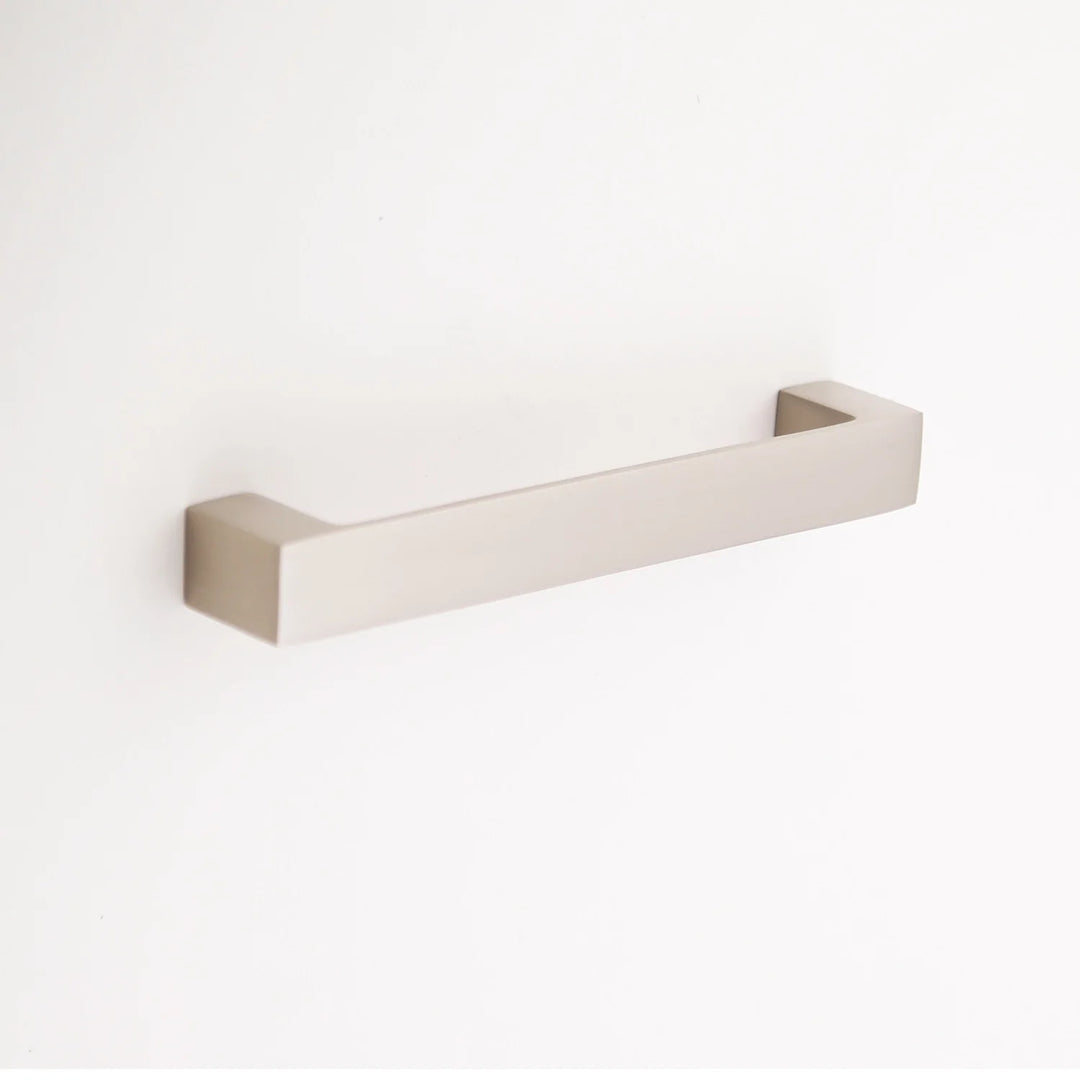 Gabrielle Solid Brass Drawer Pull Cabinet Hardware Kay Hardware - VCU 5" Center Satin Nickel
