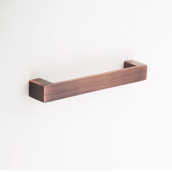 Gabrielle Solid Brass Drawer Pull Cabinet Hardware Kay Hardware - VCU 5" Center Antique Copper