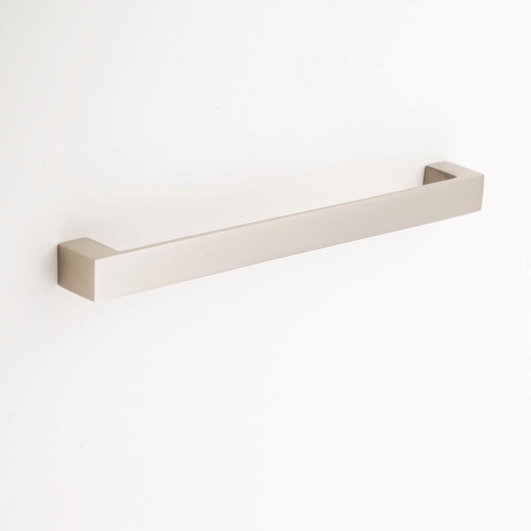 Gabrielle Solid Brass Drawer Pull Cabinet Hardware Kay Hardware - VCU 7.625" Center Satin Nickel
