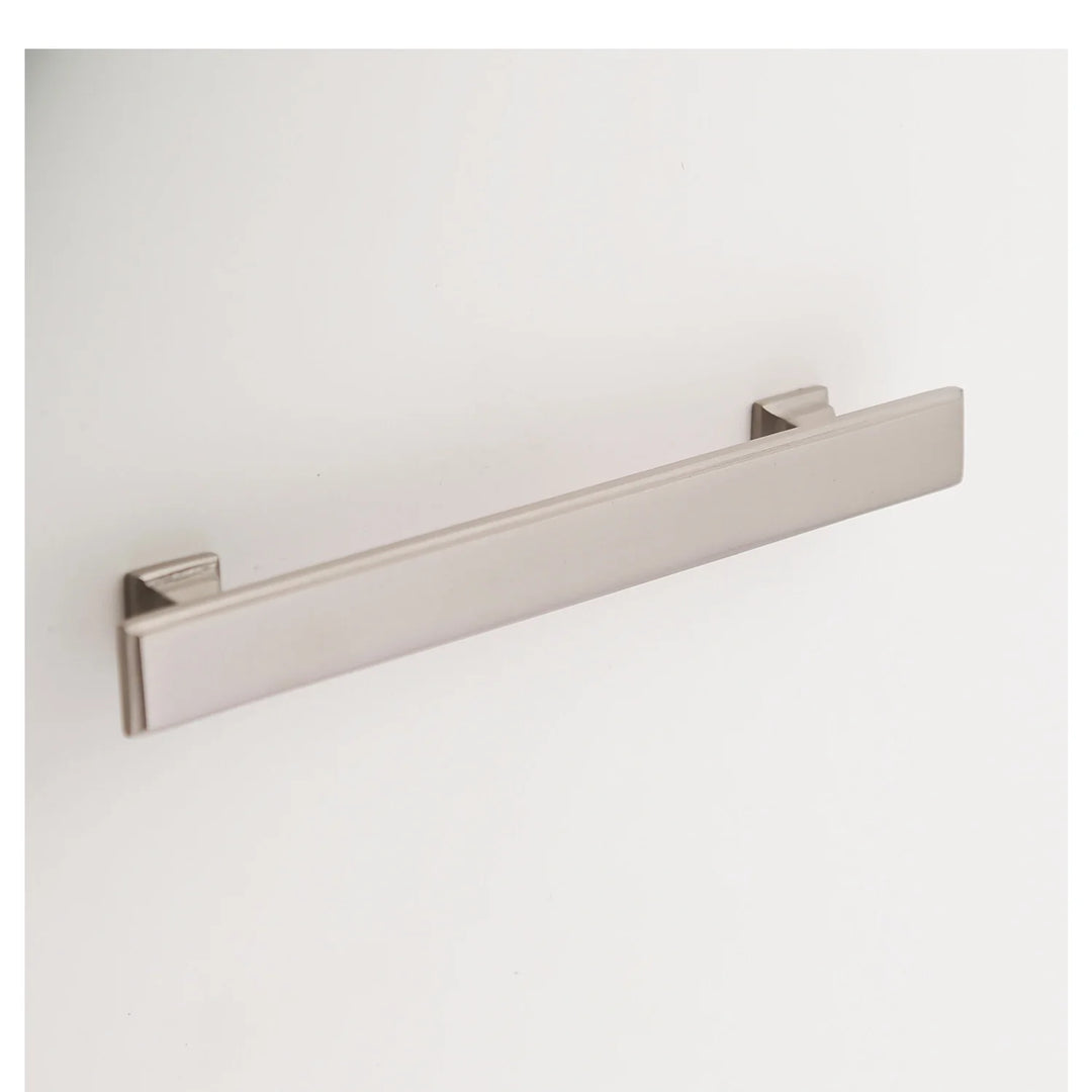 Danford Solid Brass Drawer Pull Cabinet Hardware Kay Hardware - VCU 6" Center Polished Nickel