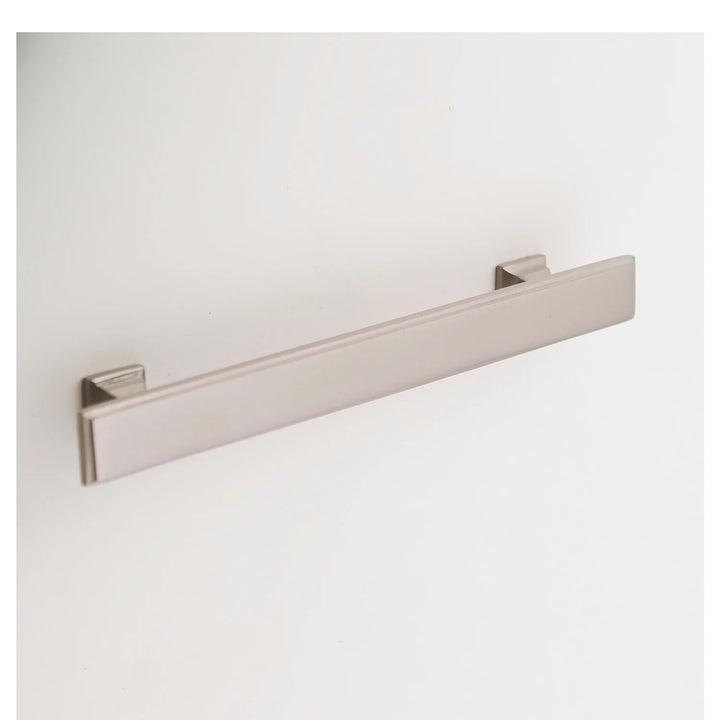 Danford Solid Brass Drawer Pull Cabinet Hardware Kay Hardware - VCU 6" Center Polished Nickel