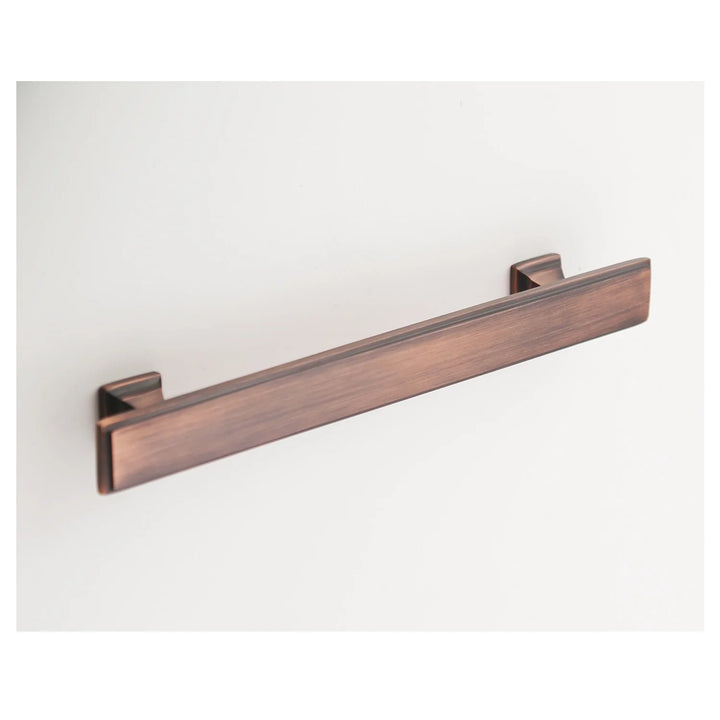 Danford Solid Brass Drawer Pull Cabinet Hardware Kay Hardware - VCU 6" Center Antique Copper