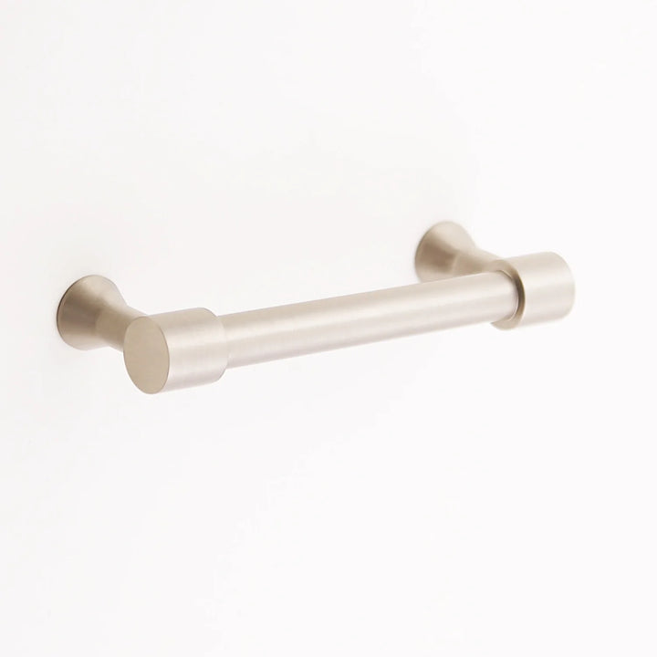 Liberty Solid Brass Drawer Pull Cabinet Hardware Kay Hardware - VCU 3.75" Center Satin Nickel