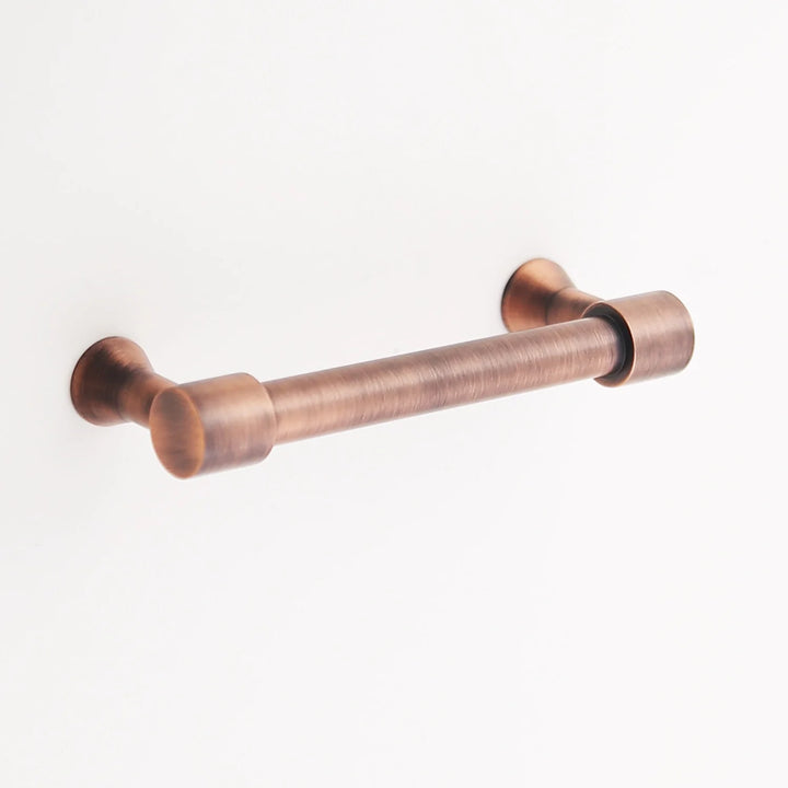 Liberty Solid Brass Drawer Pull Cabinet Hardware Kay Hardware - VCU 3.75" Center Antique Copper