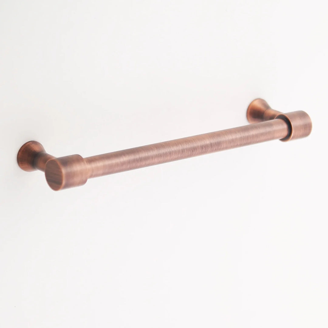 Liberty Solid Brass Drawer Pull Cabinet Hardware Kay Hardware - VCU 6" Center Antique Copper