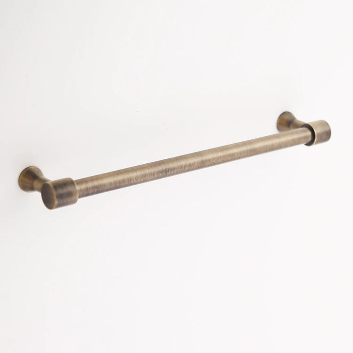 Liberty Solid Brass Drawer Pull Cabinet Hardware Kay Hardware - VCU 8" Center Antique Brass