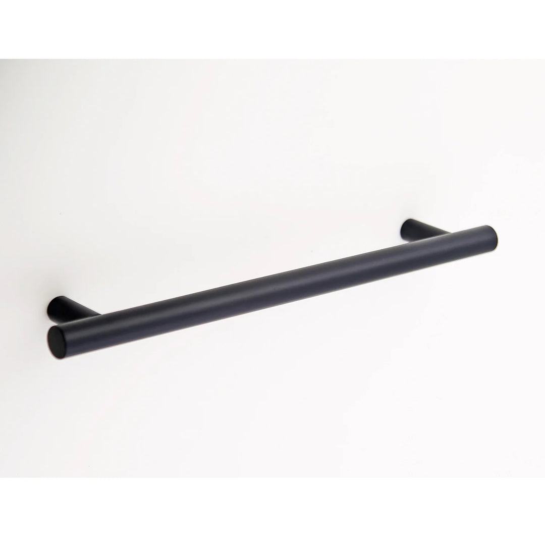 Katia Solid Brass Drawer Pull Cabinet Hardware Kay Hardware - VCU 8" Center Matte Black