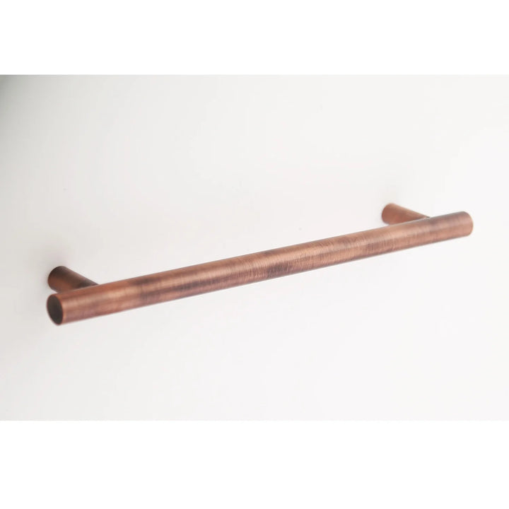 Katia Solid Brass Drawer Pull Cabinet Hardware Kay Hardware - VCU 8" Center Antique Copper