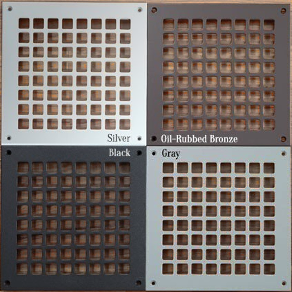 Grid (Square) Pattern Registers and Returns - Cast Aluminum Vent Cover Reggio Register Company, LLC - VCU
