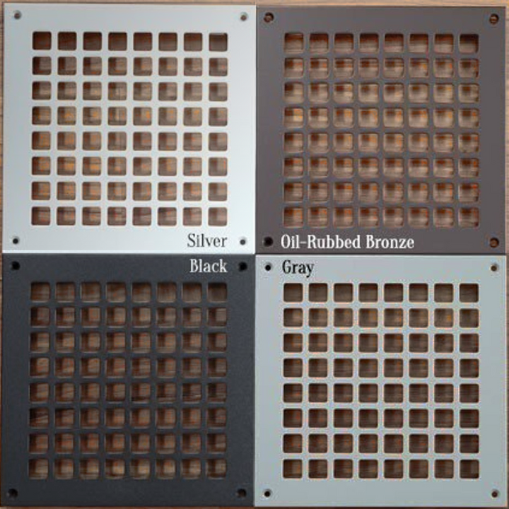 Grid (Square) Pattern Registers and Returns - Cast Aluminum Vent Cover Reggio Register Company, LLC - VCU