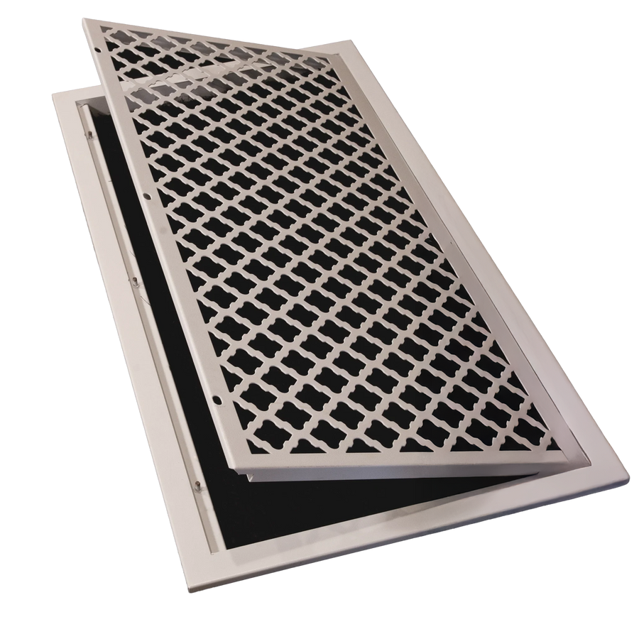Gold Series Return Air Filter Frame Castle Return Grille Air Filter Frame Steel Crest Corporation - VCU 10x12 Antique Bronze
