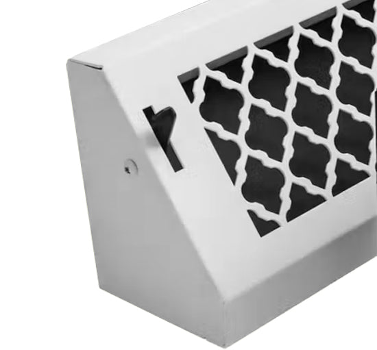 Gold Series Steel Designs Baseboard Registers and Returns 30" Baseboard Vent Steel Crest Corporation - VCU