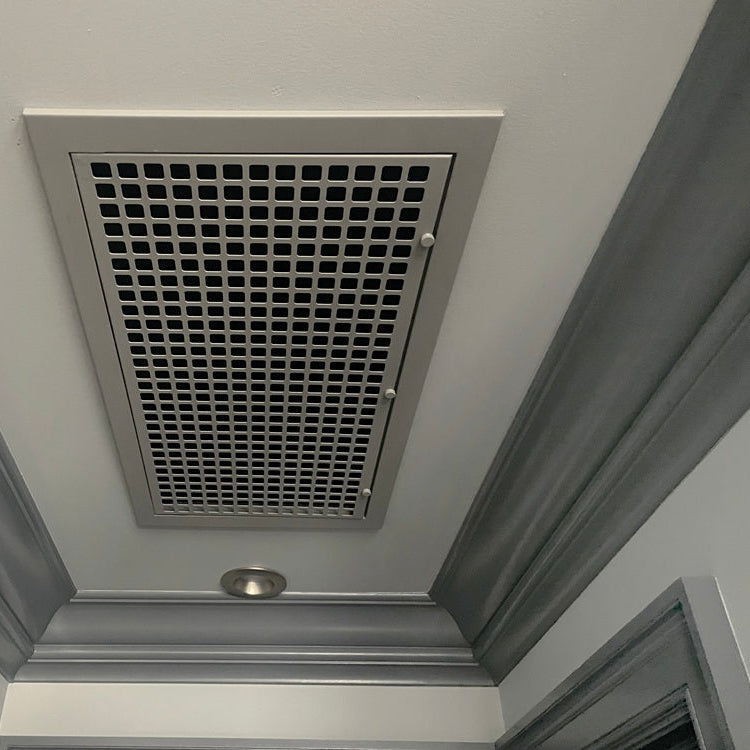 Silver Series Return Air Filter Frame Return Grille Air Filter Frame Steel Crest Corporation - VCU