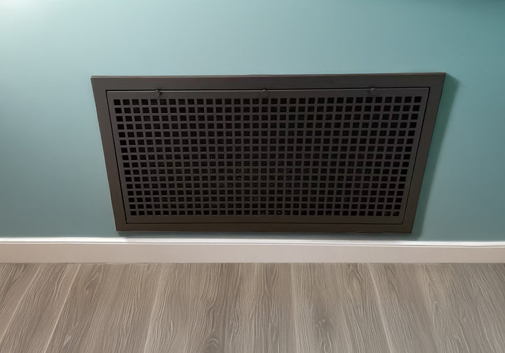 Silver Series Return Air Filter Frame Return Grille Air Filter Frame Steel Crest Corporation - VCU