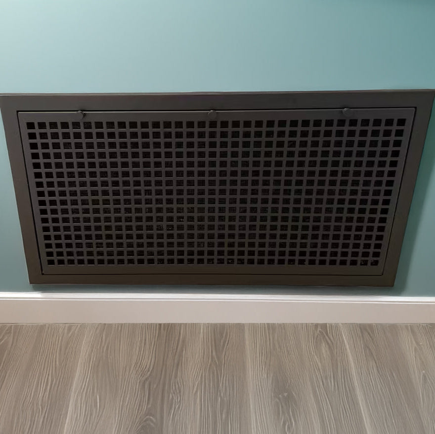 Square Gold Series Registers and Returns Vent Cover Steel Crest Corporation - VCU