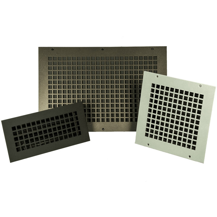 Bronze Series Steel Designs Registers and Returns Vent Cover Steel Crest Corporation - VCU