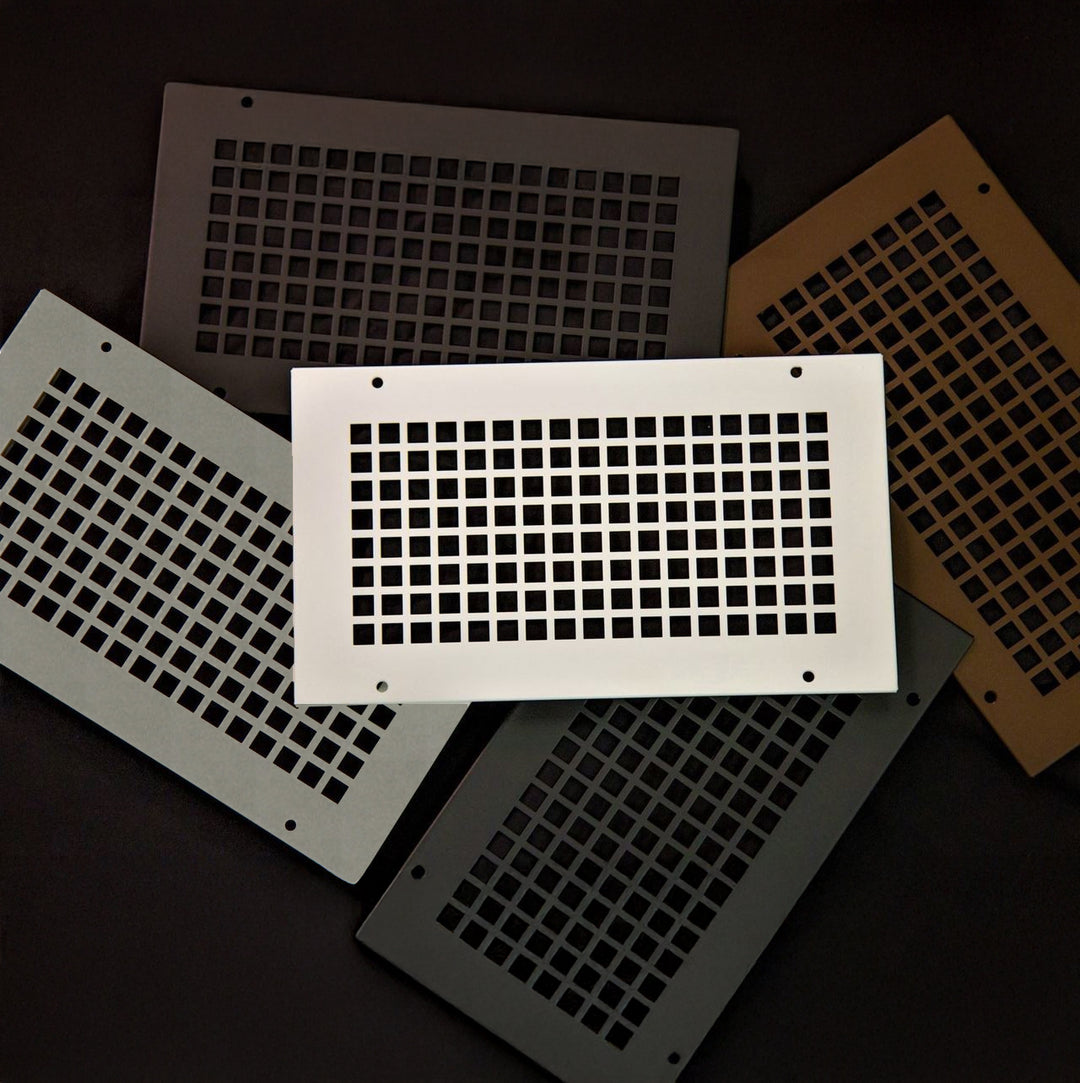 Bronze Series Steel Designs Registers and Returns Vent Cover Steel Crest Corporation - VCU