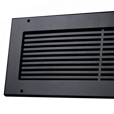 Steel Designs Pro-Linear Registers and Returns Vent Cover Steel Crest Corporation - VCU 2.25 x 10 (Overall Dimensions 3.75 x 11.5) Black