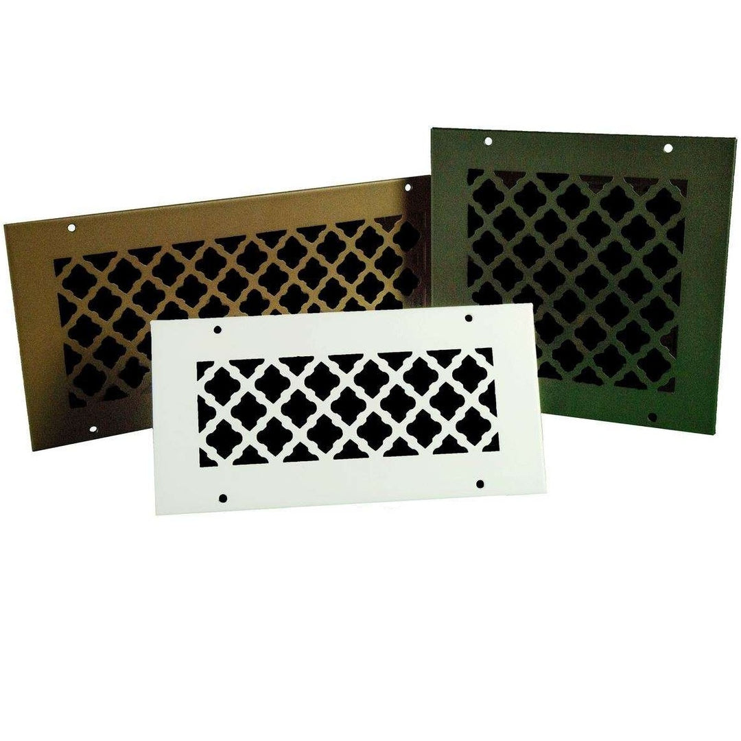 Bronze Series Steel Designs Registers and Returns Vent Cover Steel Crest Corporation - VCU