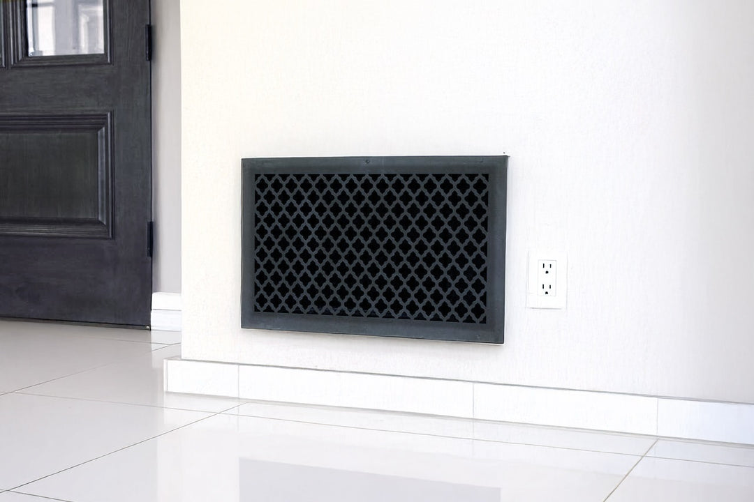 Silver Series Steel Designs Tuscan Registers and Returns Vent Cover Steel Crest Corporation - VCU