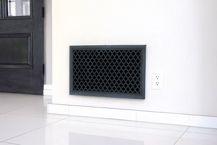 Silver Series Steel Designs Tuscan Registers and Returns Vent Cover Steel Crest Corporation - VCU