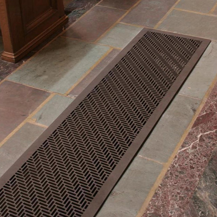 Herringbone Gold Series Registers and Returns Vent Cover Steel Crest Corporation - VCU