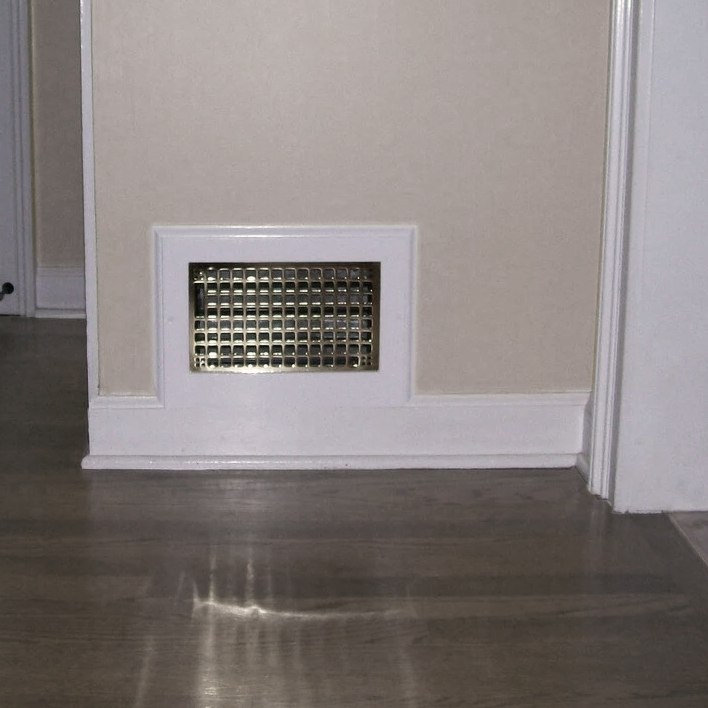 Mission Steel Floor and Wall Registers Vent Cover Steel Plated (Wholesale Registers) - VCU