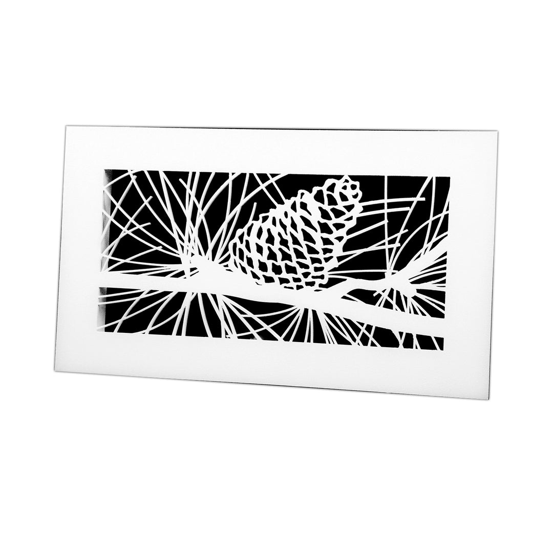 Pinecone Gold Series Registers and Returns Vent Cover Steel Crest Corporation - VCU