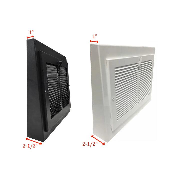 Linear Steel Gravity Register Gravity Register Steel Plated (Wholesale Registers) - VCU