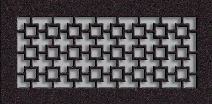 Sante Fe Gold Series Registers and Returns Vent Cover Steel Crest Corporation - VCU