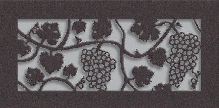 Vineyard Gold Series Registers and Returns Vent Cover Steel Crest Corporation - VCU