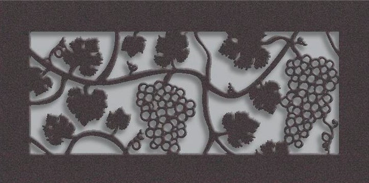 Vineyard Gold Series Registers and Returns Vent Cover Steel Crest Corporation - VCU