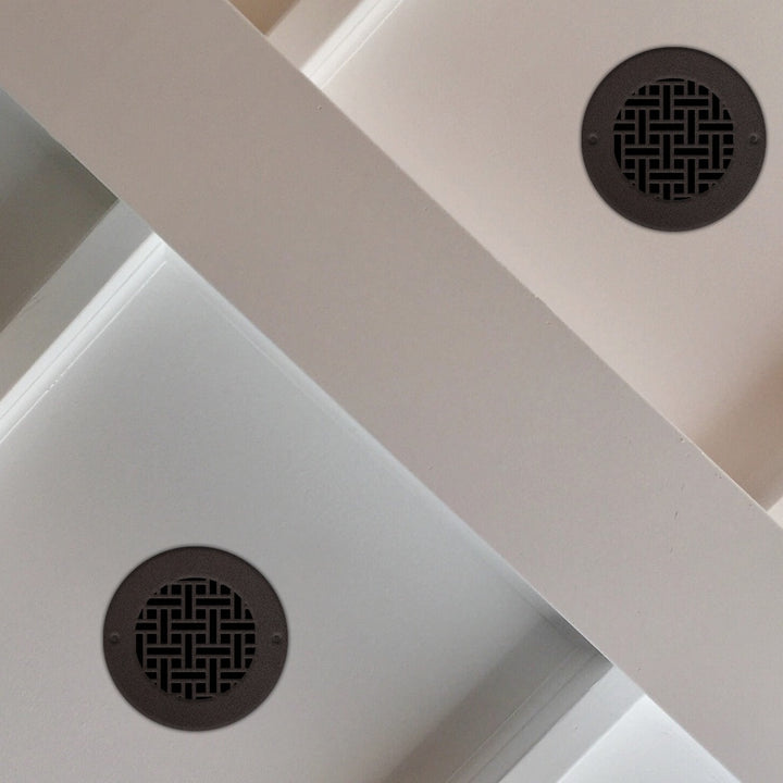 Basketweave Round Vent Covers Round Vent Cover Reggio Register Company, LLC - VCU