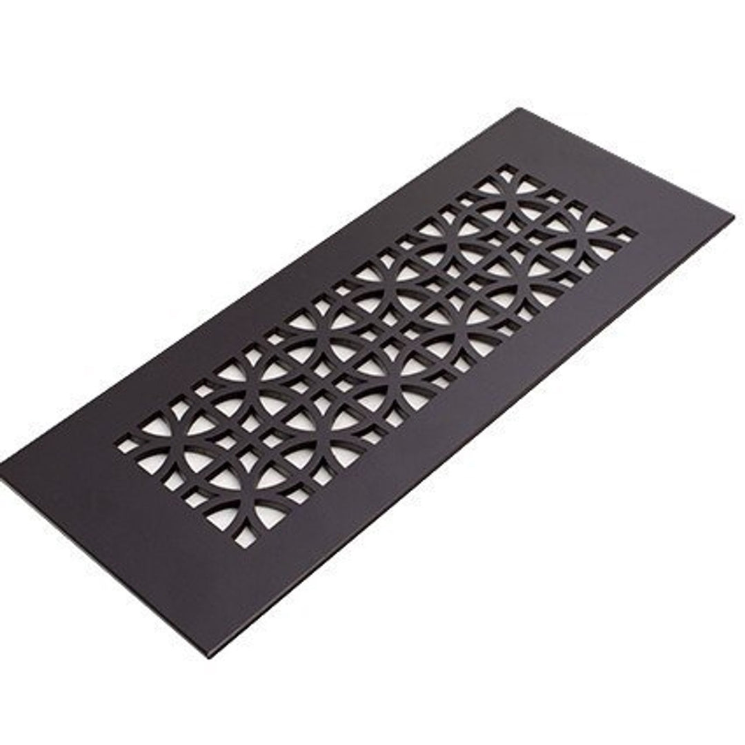 Sunray Design Vent Covers - Made to Order Vent Cover Reggio Register Company, LLC - VCU 2.25 x 10 (Overall 3.5 x 12) 3/16" Aluminum Oil Rubbed Bronze