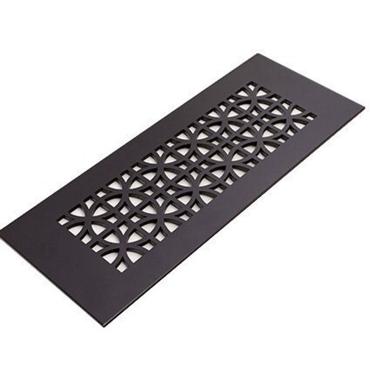 Sunray Design Vent Covers - Made to Order Vent Cover Reggio Register Company, LLC - VCU 2.25 x 10 (Overall 3.5 x 12) 3/16" Aluminum Oil Rubbed Bronze
