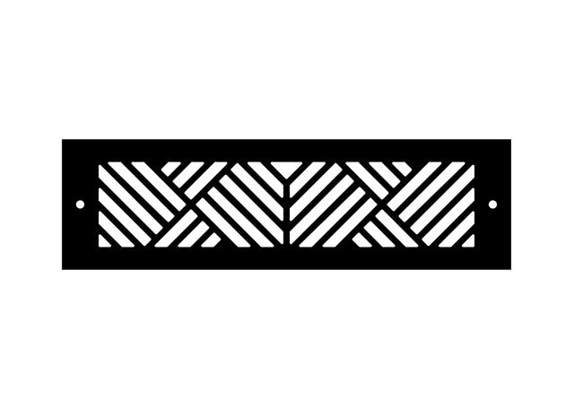 Chevron Toe Kick Vent Cover Toe Kick Reggio Register Company, LLC - VCU