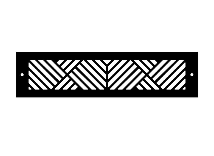 Chevron Toe Kick Vent Cover Toe Kick Reggio Register Company, LLC - VCU