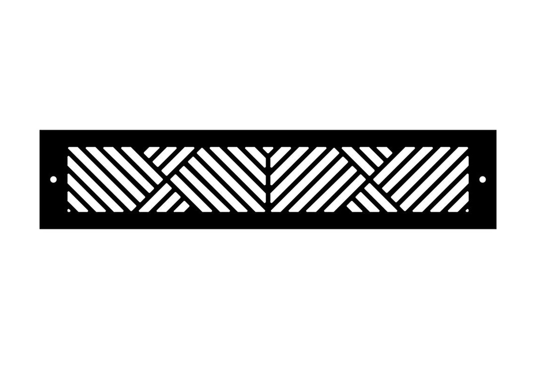 Chevron Toe Kick Vent Cover Toe Kick Reggio Register Company, LLC - VCU