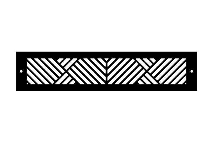 Chevron Toe Kick Vent Cover Toe Kick Reggio Register Company, LLC - VCU