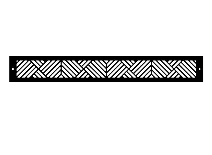 Chevron Toe Kick Vent Cover Toe Kick Reggio Register Company, LLC - VCU