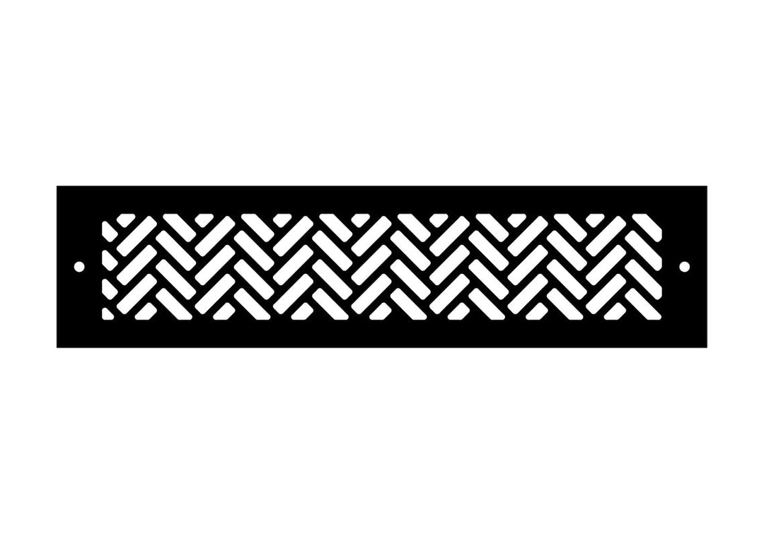 Herringbone Toe Kick Vent Cover Toe Kick Reggio Register Company, LLC - VCU