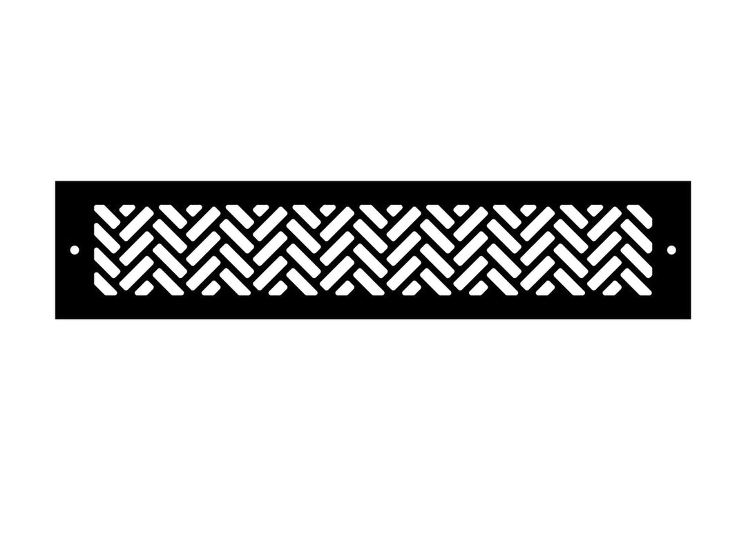 Herringbone Toe Kick Vent Cover Toe Kick Reggio Register Company, LLC - VCU