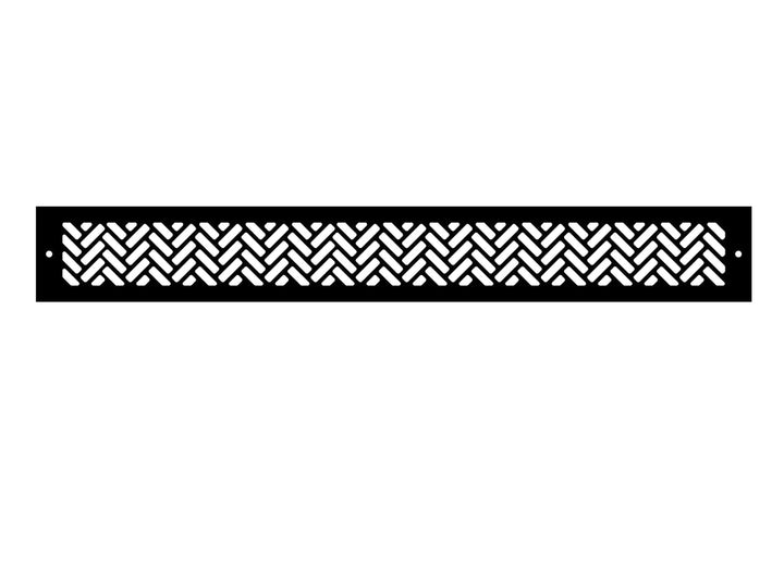Herringbone Toe Kick Vent Cover Toe Kick Reggio Register Company, LLC - VCU