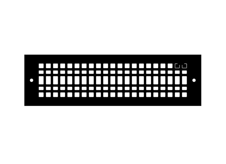 Linear Craftsman Toe Kick Vent Cover Toe Kick Reggio Register Company, LLC - VCU