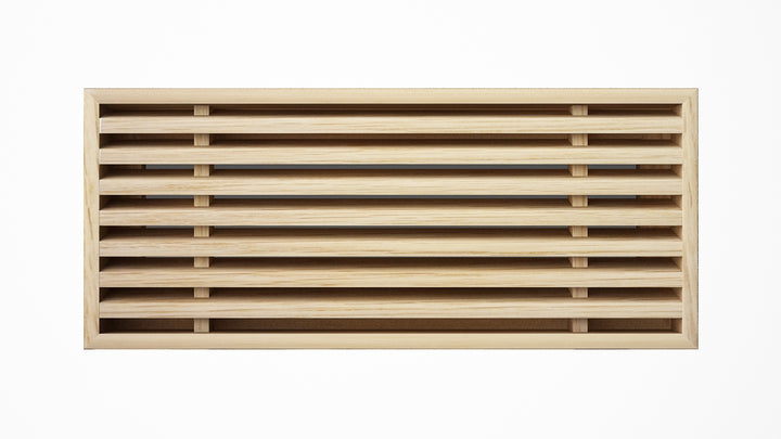 Angled Bar Inset - Flush Mount Removable Core Wood Grilles - Ceiling and Wall Flush Grille Vexell - VCU