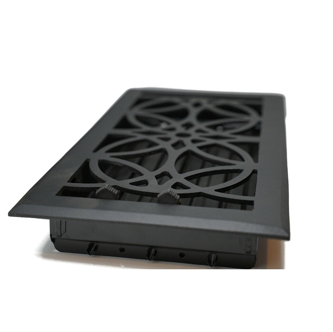 Madelyn Carter Cast Aluminum Empire Floor and Wall Vent Covers Vent Cover Kay Hardware - VCU
