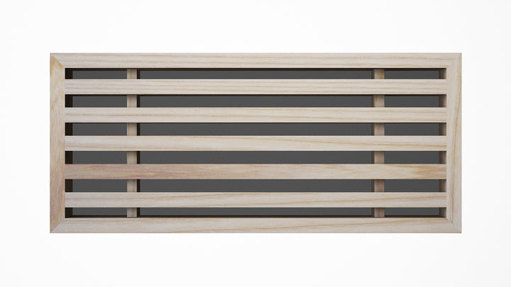 Beveled Bar Inset - Flush Mount Removable Core Wood Grilles - Ceiling and Wall Vent Cover Vexell - VCU