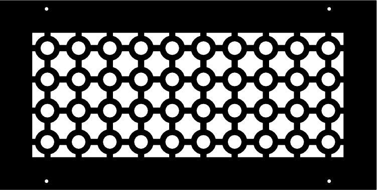 Castle Gold Series Registers and Returns Vent Cover Steel Crest Corporation - VCU