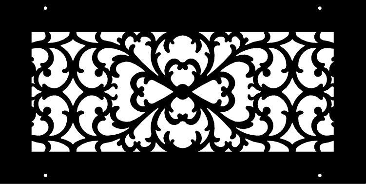 Charleston Gold Series Registers and Returns Vent Cover Steel Crest Corporation - VCU