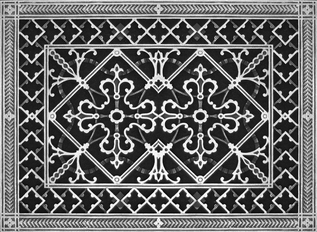 Arts and Crafts Resin Vent Cover for Wall or Ceiling